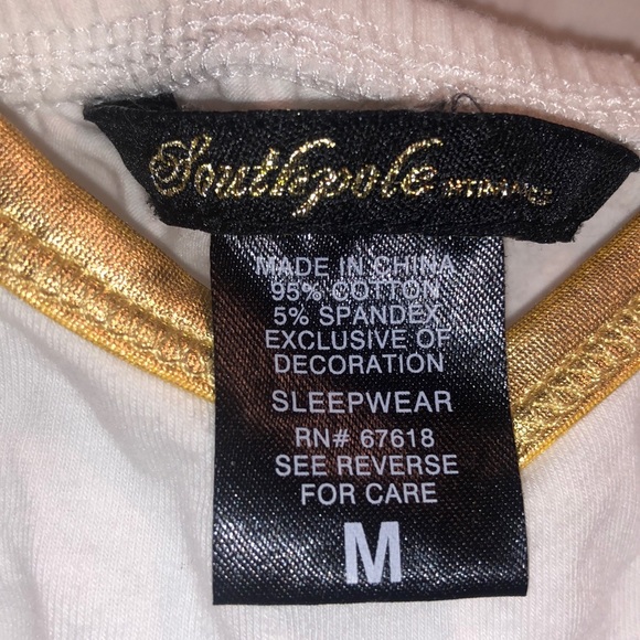 NWOT South Pole Intimate Sleepwear. Very Vintage. Cute camisole with capris. - Picture 11 of 17